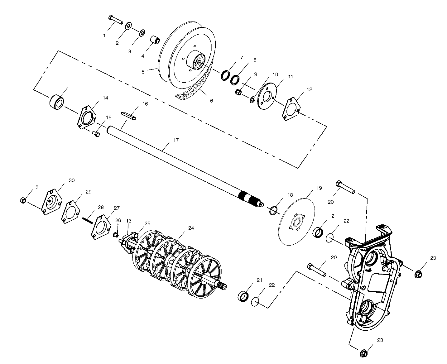 DRIVE TRAIN - S01ND8BS (4962426242B014)