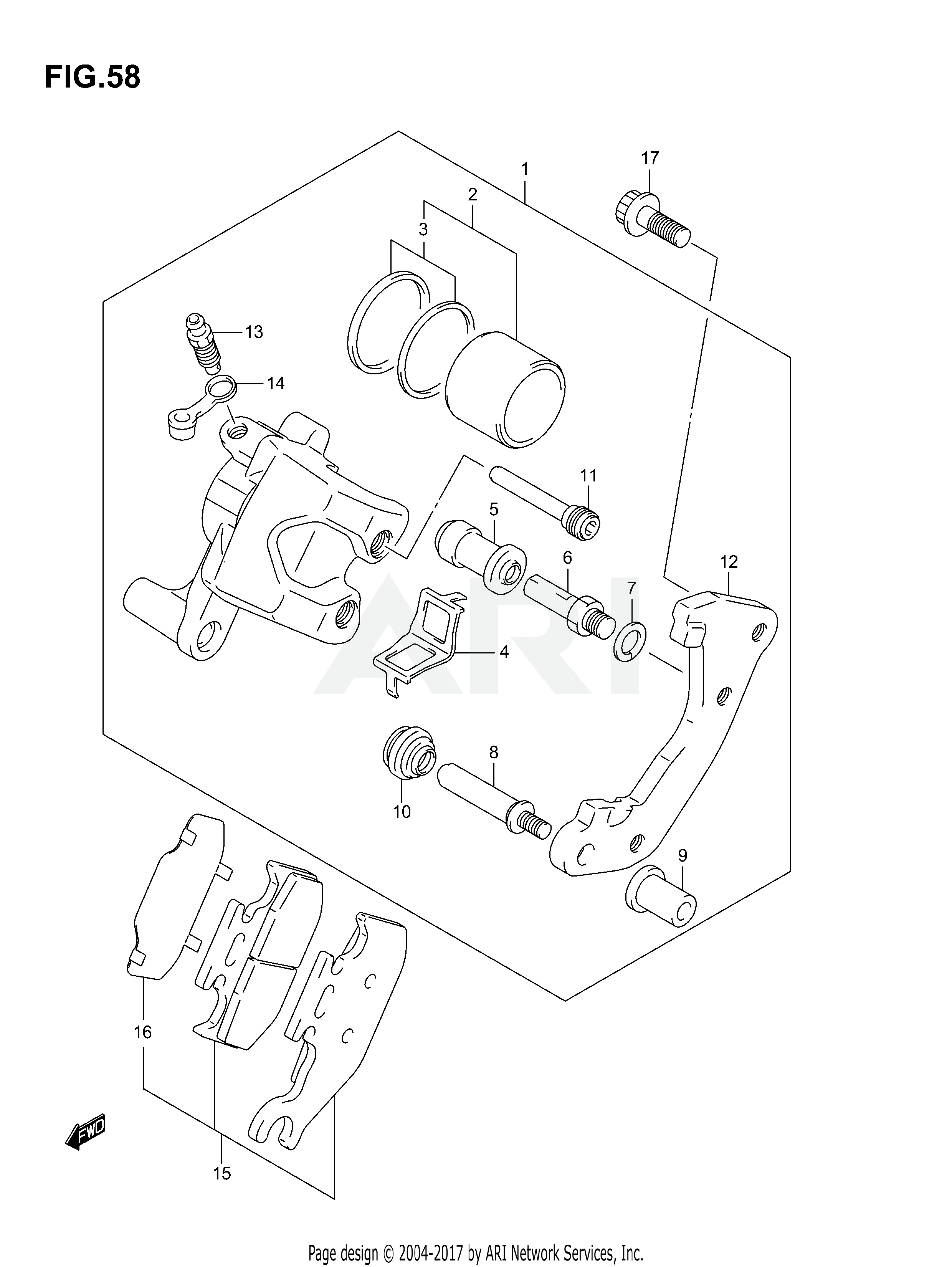 FRONT CALIPER