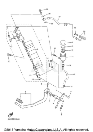 REAR MASTER CYLINDER