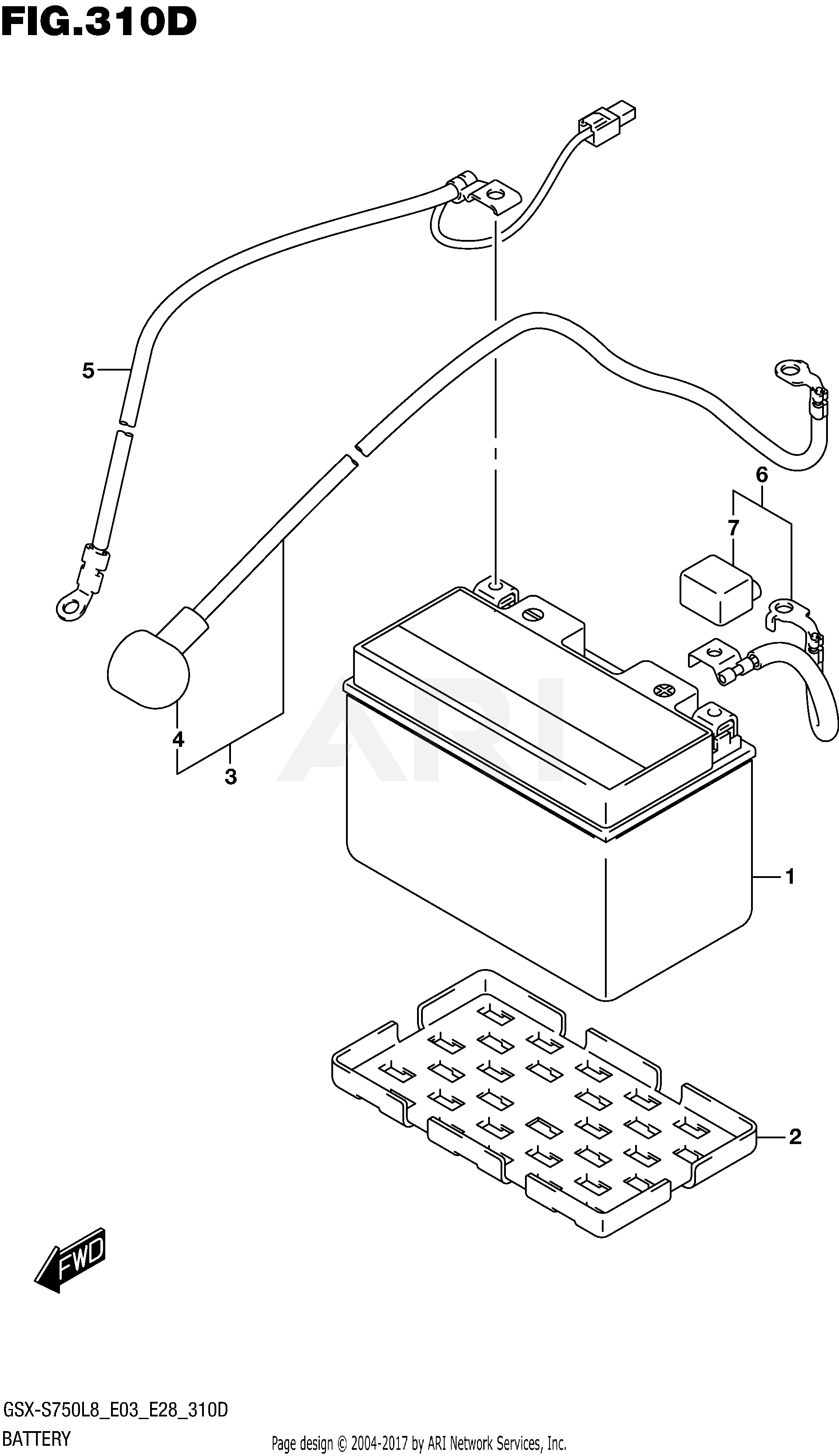 BATTERY (GSX-S750ZL8 E33)