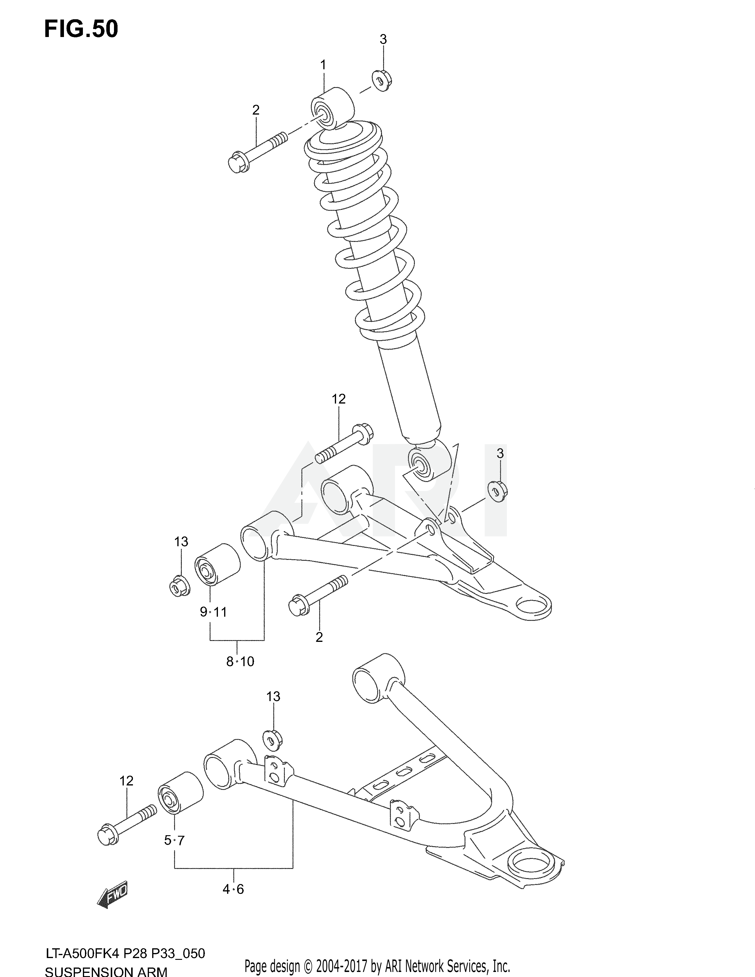 SUSPENSION ARM