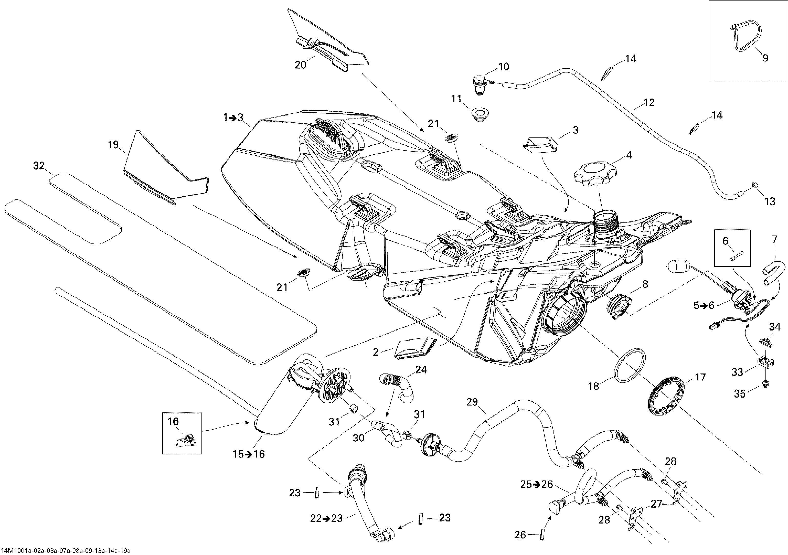 Fuel System 600HO ETEC