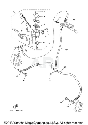 FRONT MASTER CYLINDER