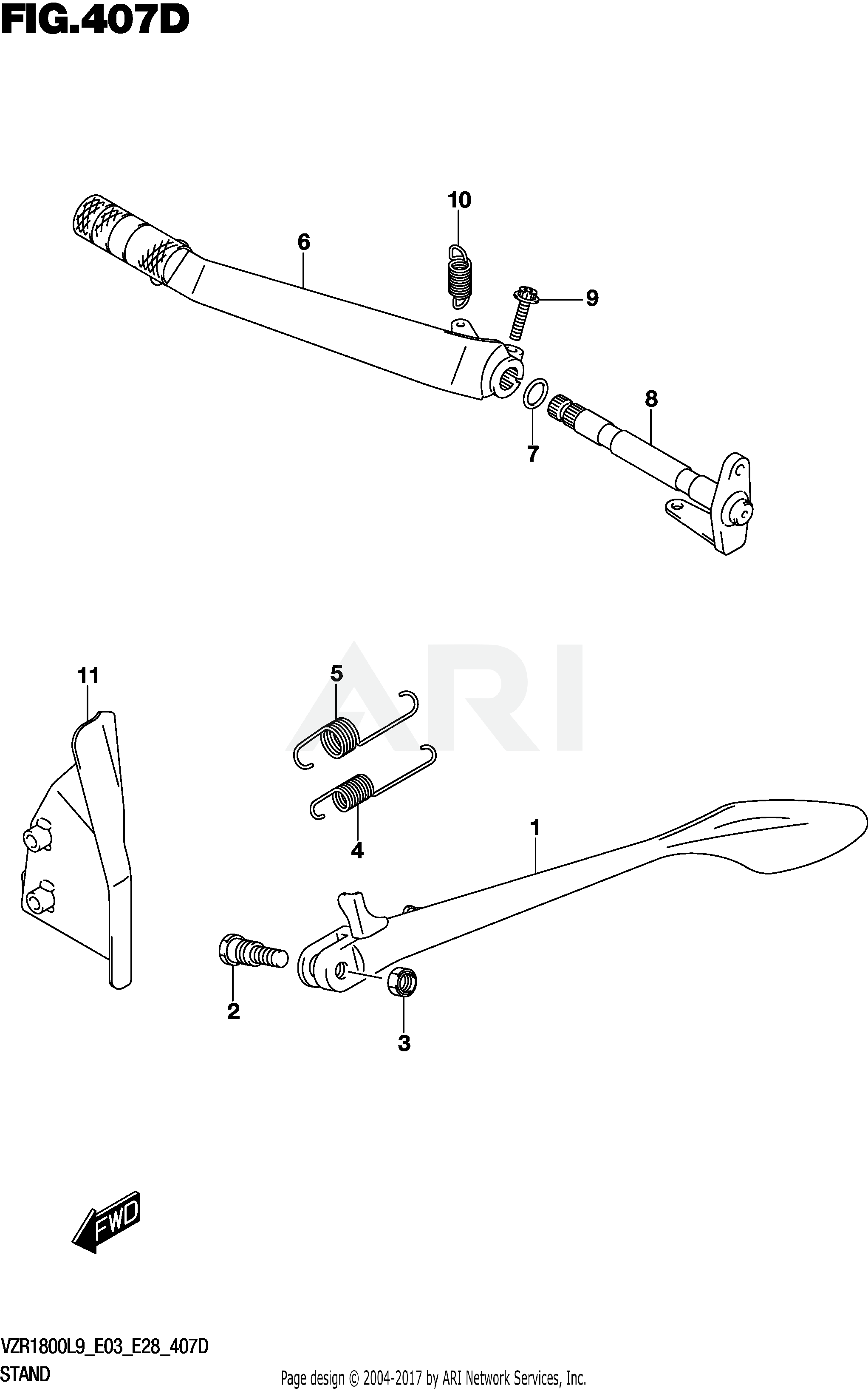 STAND (VZR1800BZL9 E33)