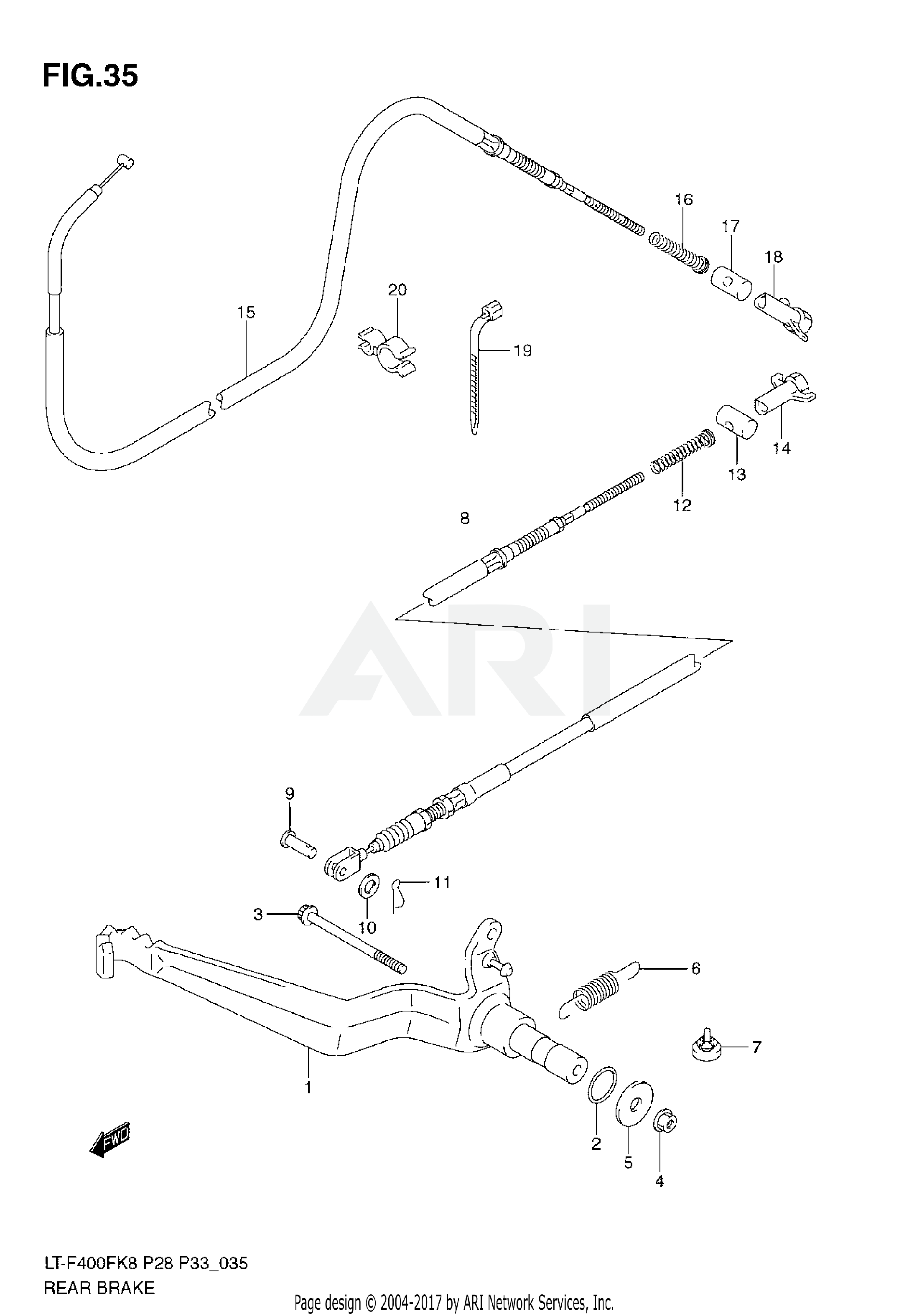 REAR BRAKE