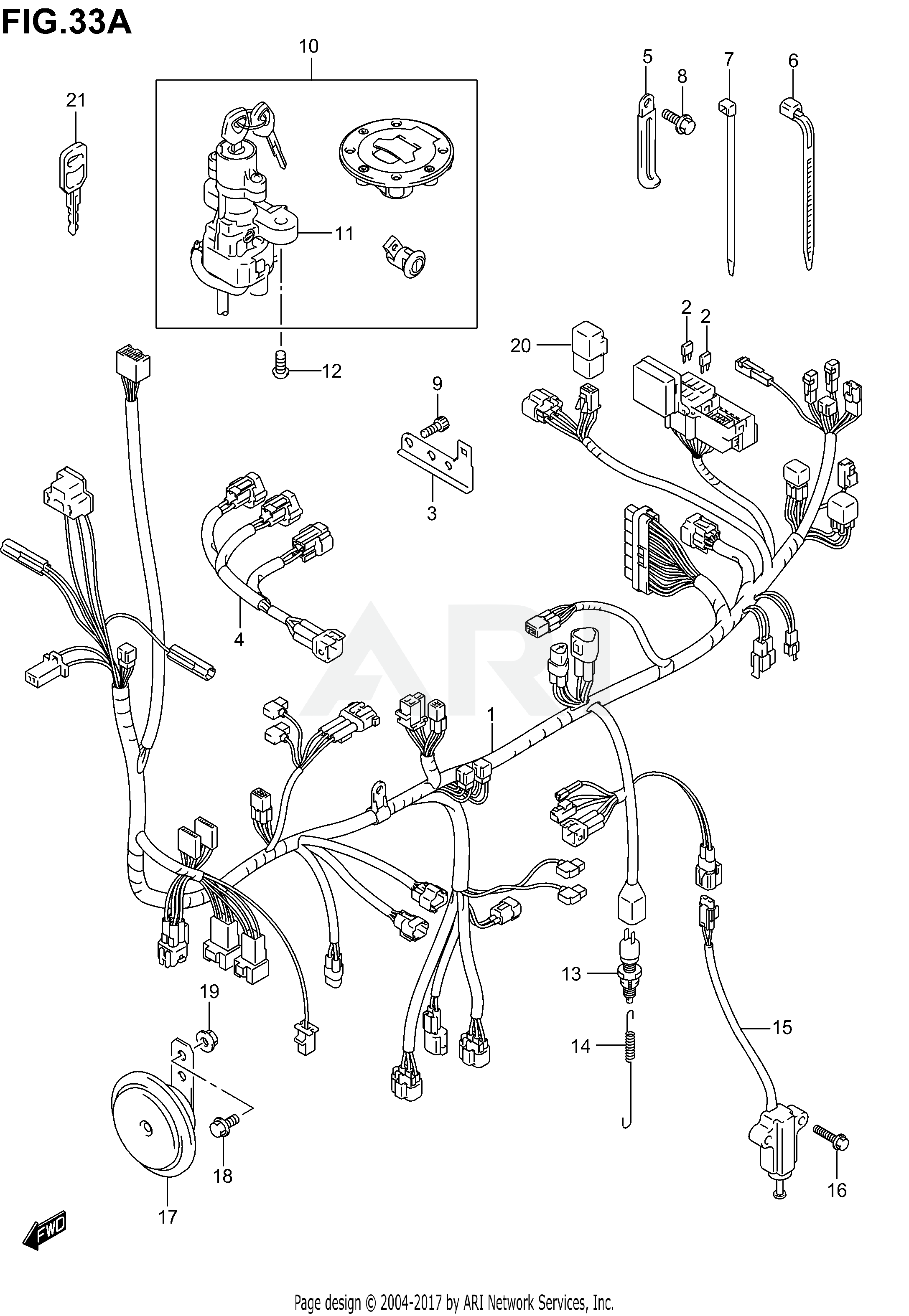 WIRING HARNESS (SV1000K3)