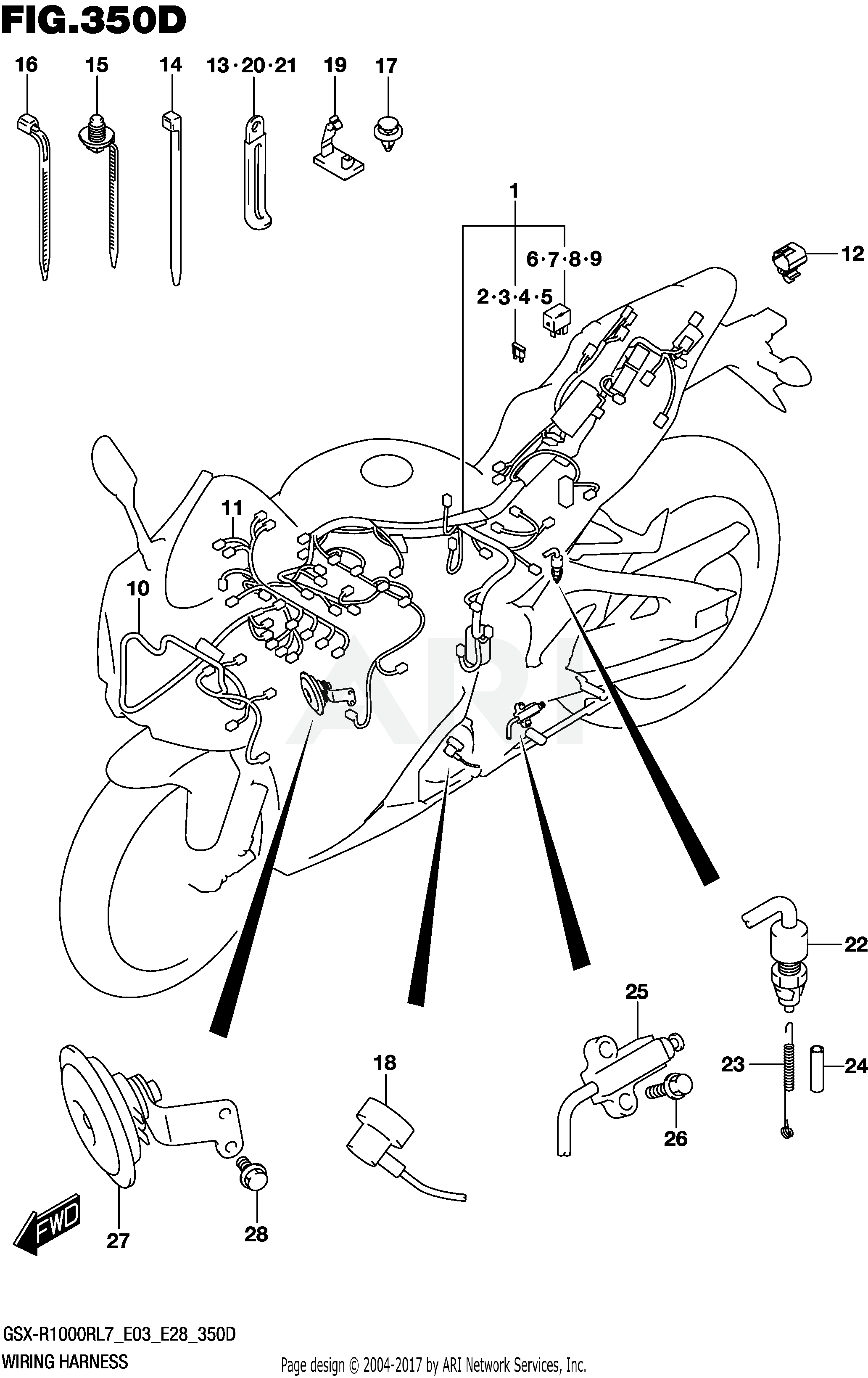 WIRING HARNESS (GSX-R1000RZL7 E03)