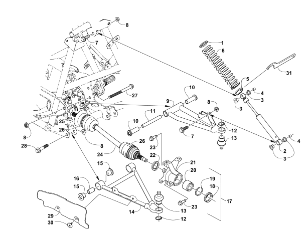 FRONT SUSPENSION ASSEMBLY