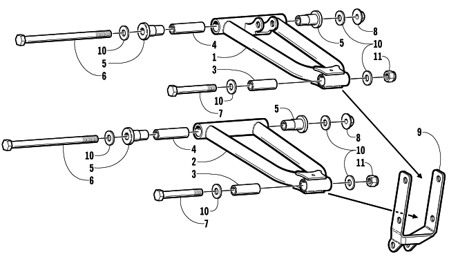 A-ARM ASSEMBLY