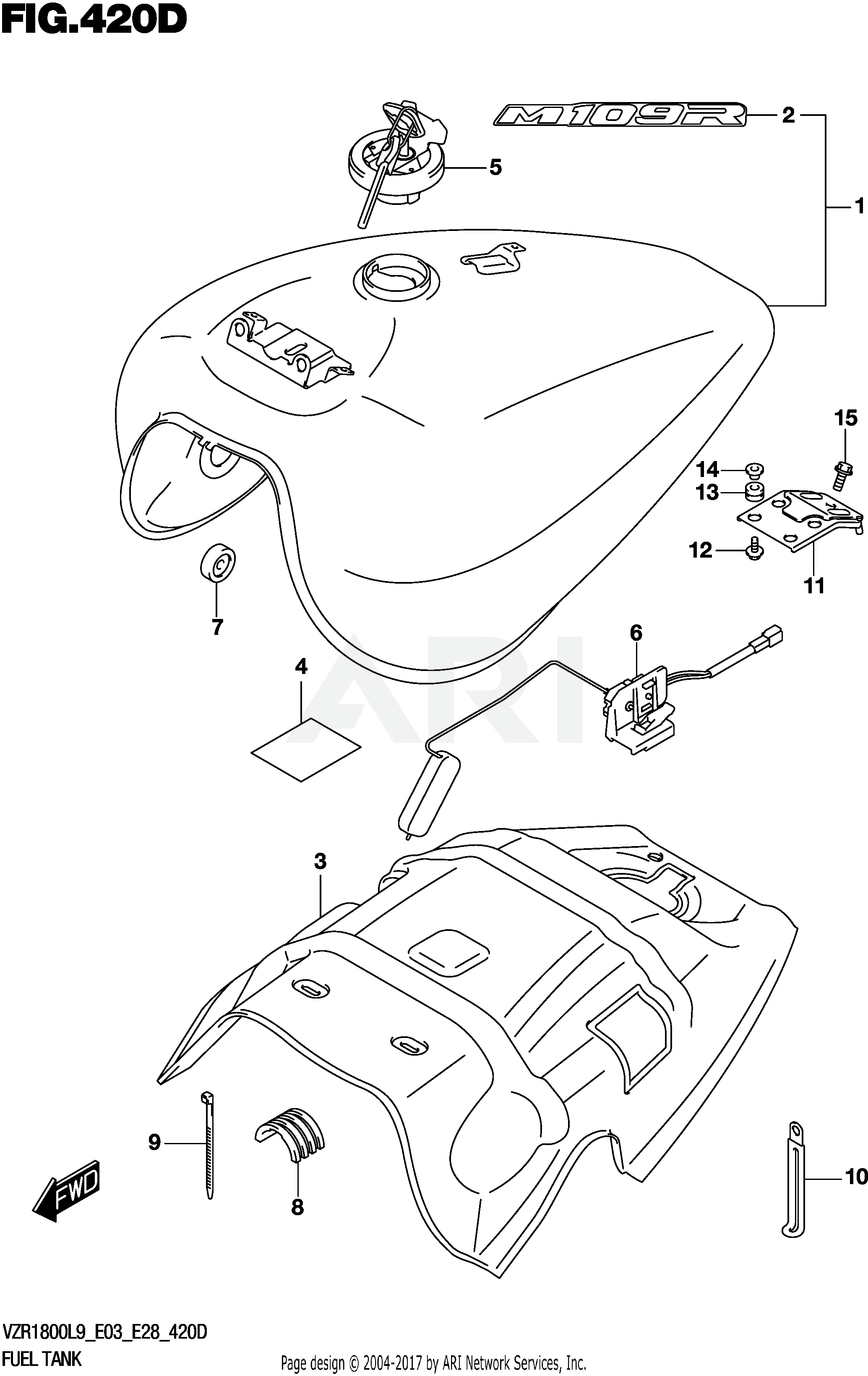 FUEL TANK (VZR1800BZL9 E28) (AJP)