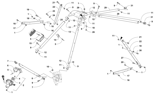 STEERING SUPPORT ASSEMBLY