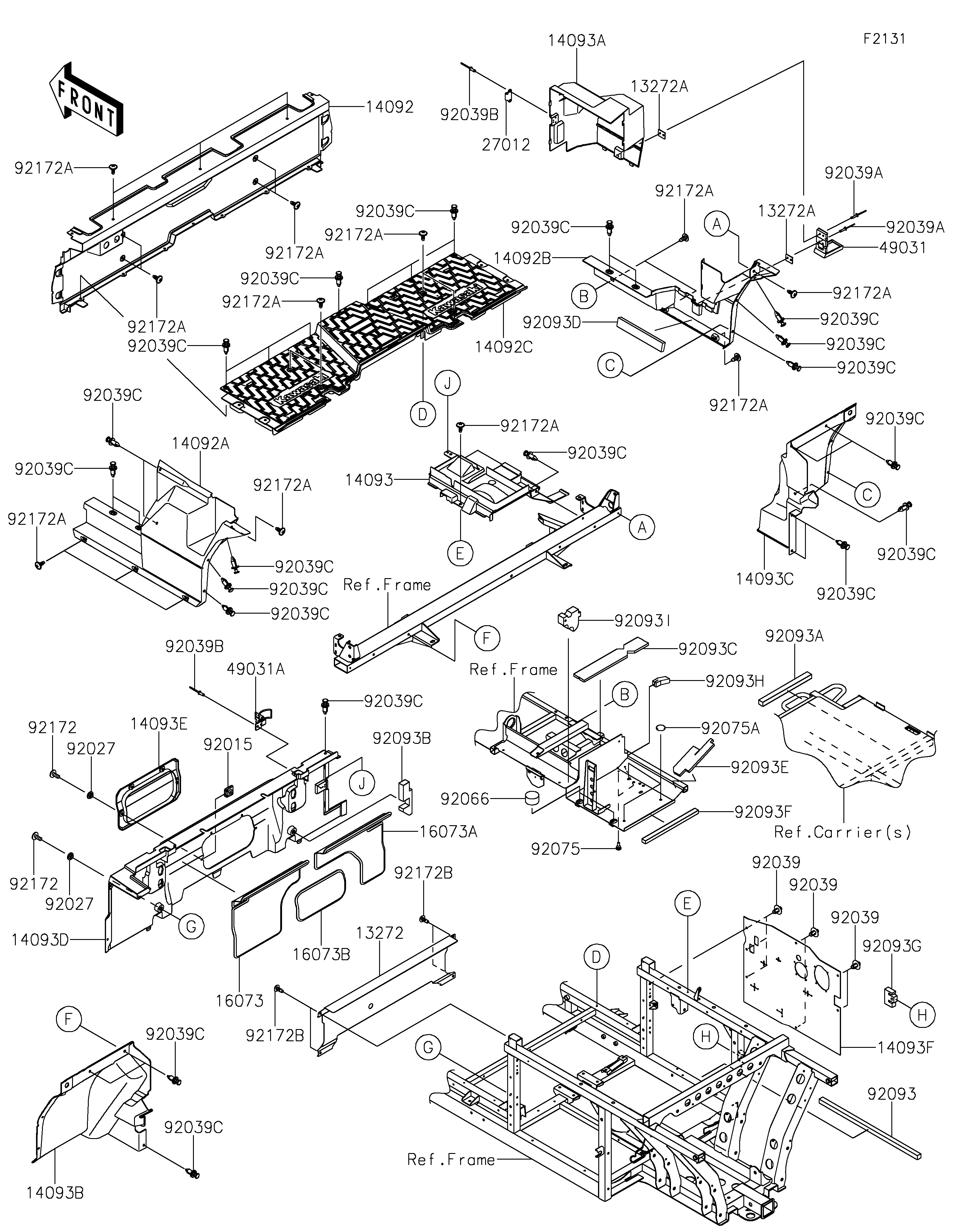 Frame Fittings(Rear)