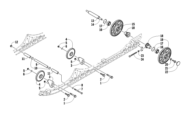 IDLER WHEEL ASSEMBLY