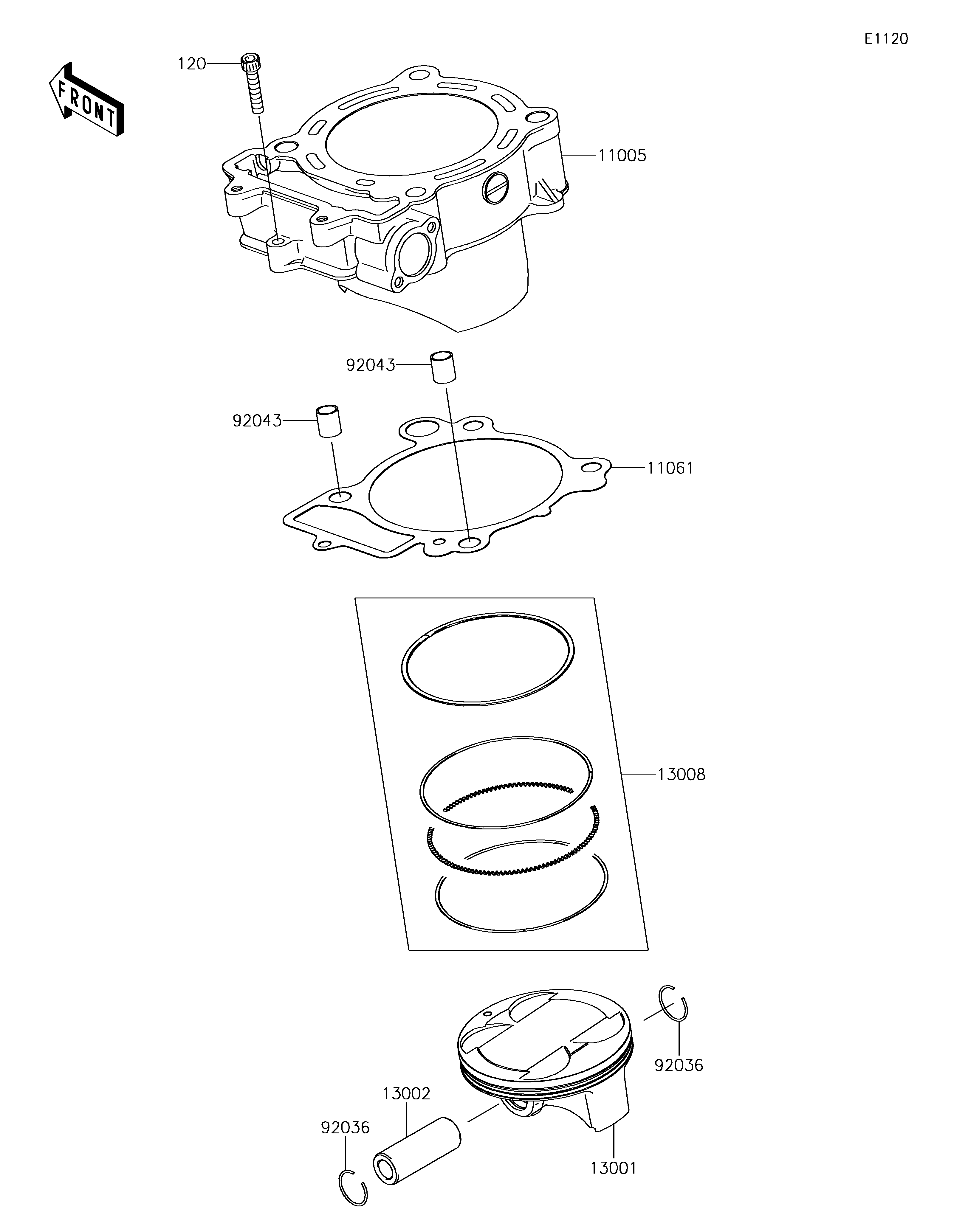 Cylinder/Piston(s)