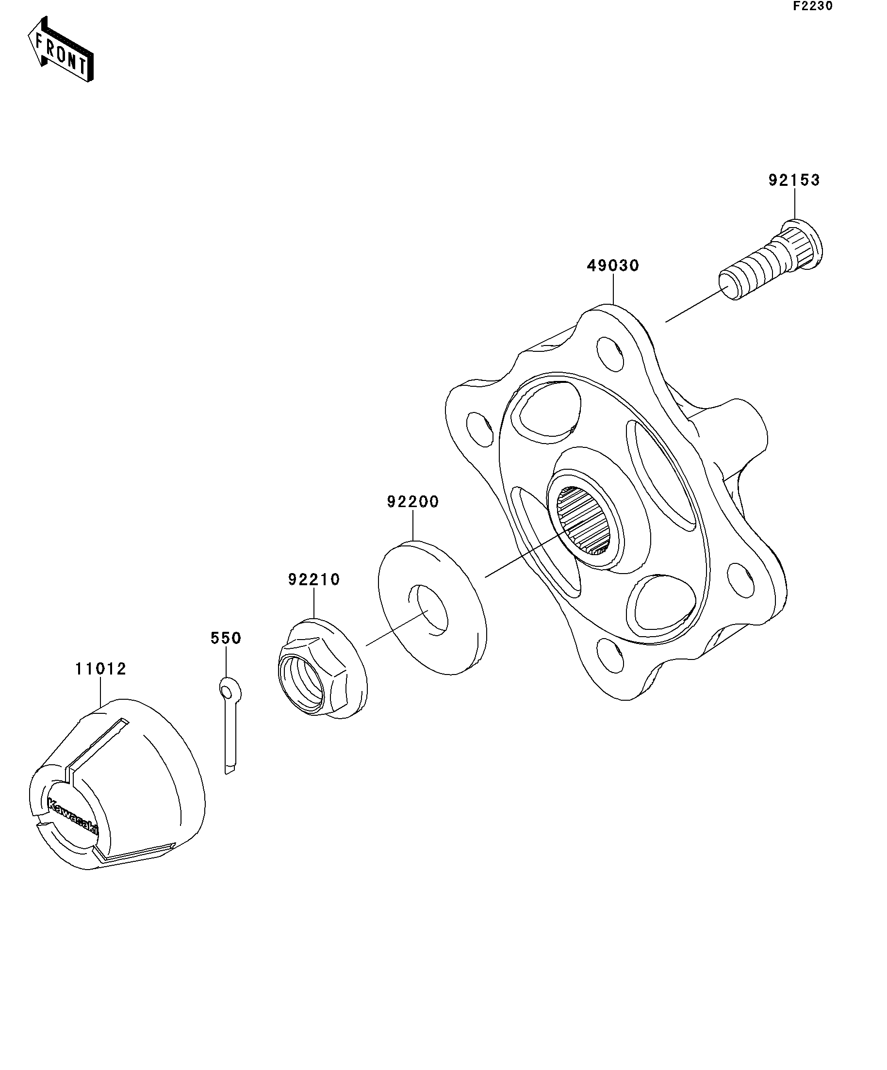 Front Hubs/Brakes