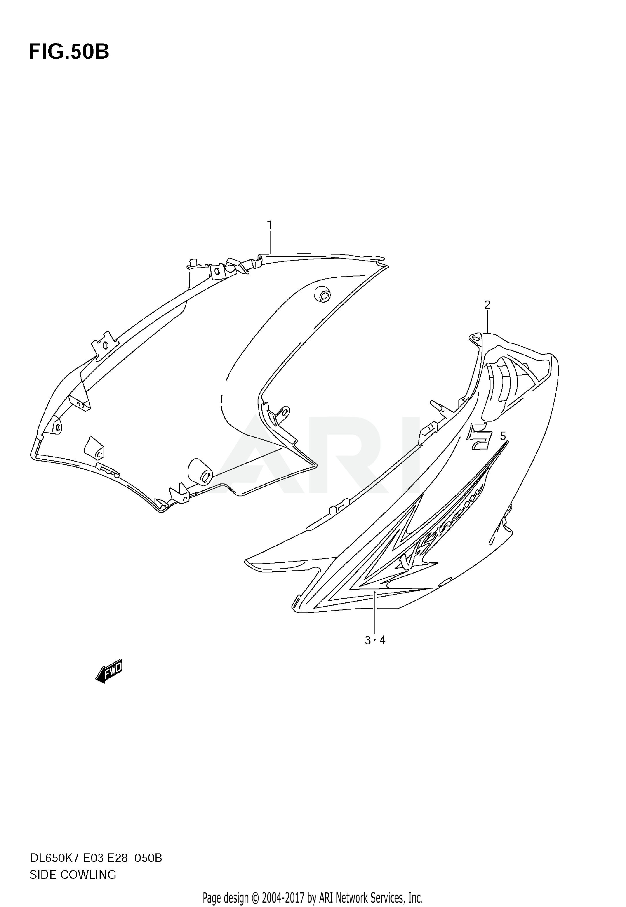 SIDE COWLING (MODEL K9)