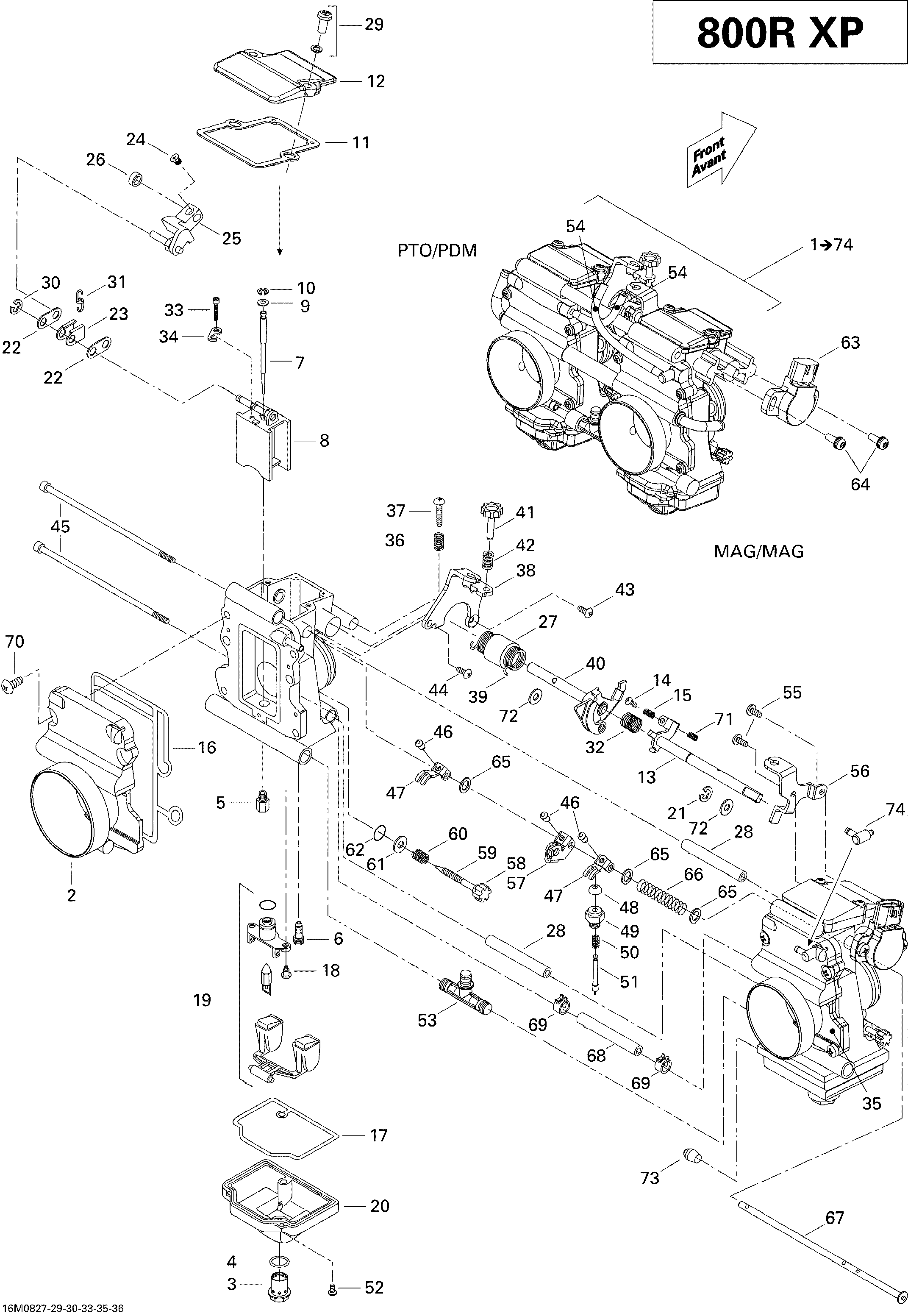 Carburetor 800R