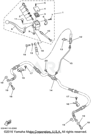 FRONT MASTER CYLINDER