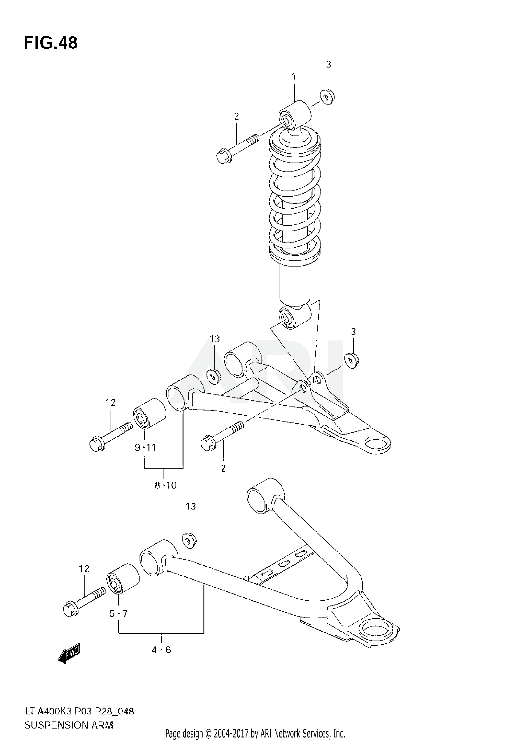 SUSPENSION ARM