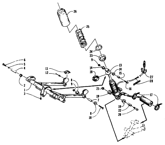 REAR SUSPENSION FRONT ARM ASSEMBLIES