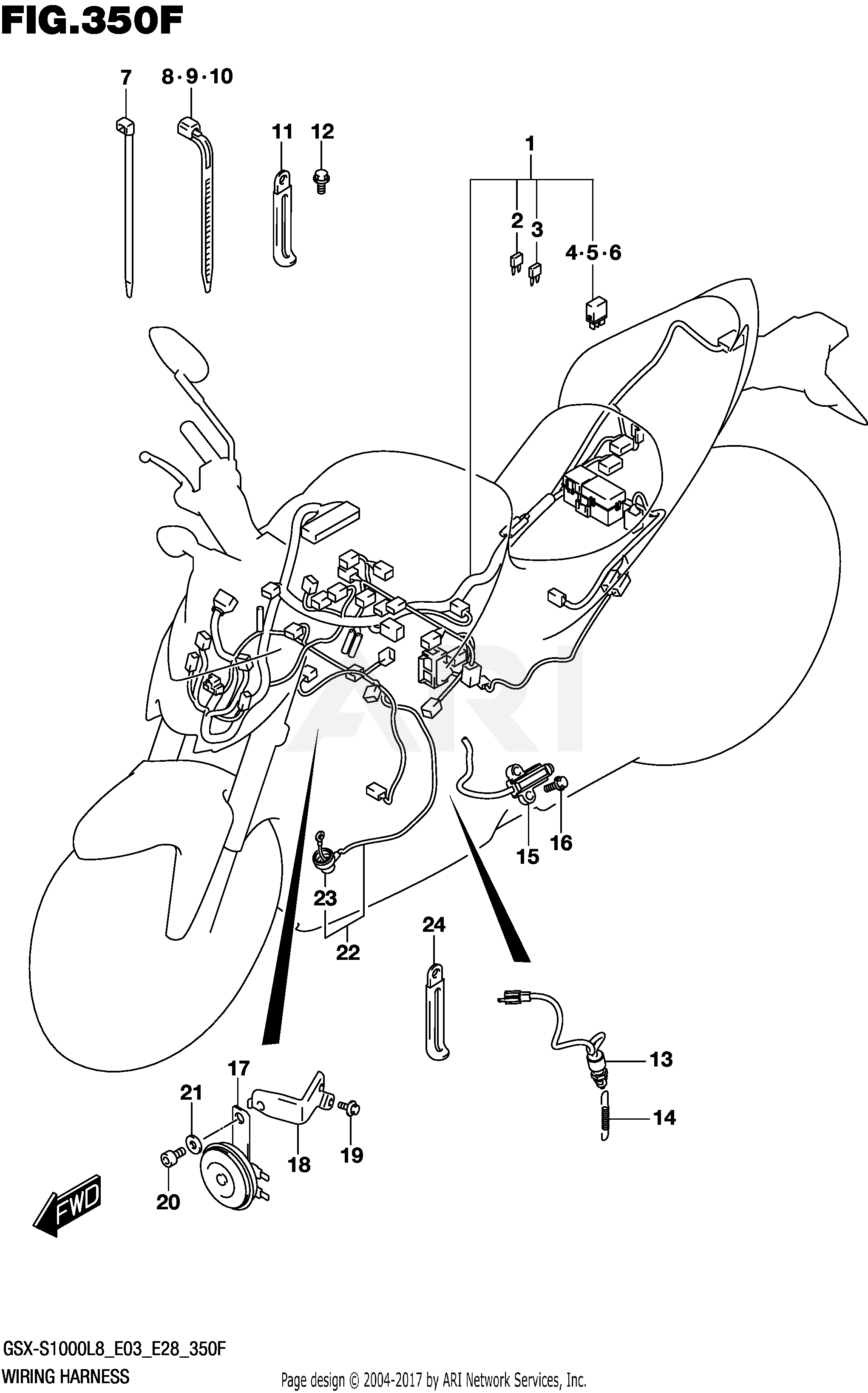 WIRING HARNESS (GSX-S1000ZL8 E33)