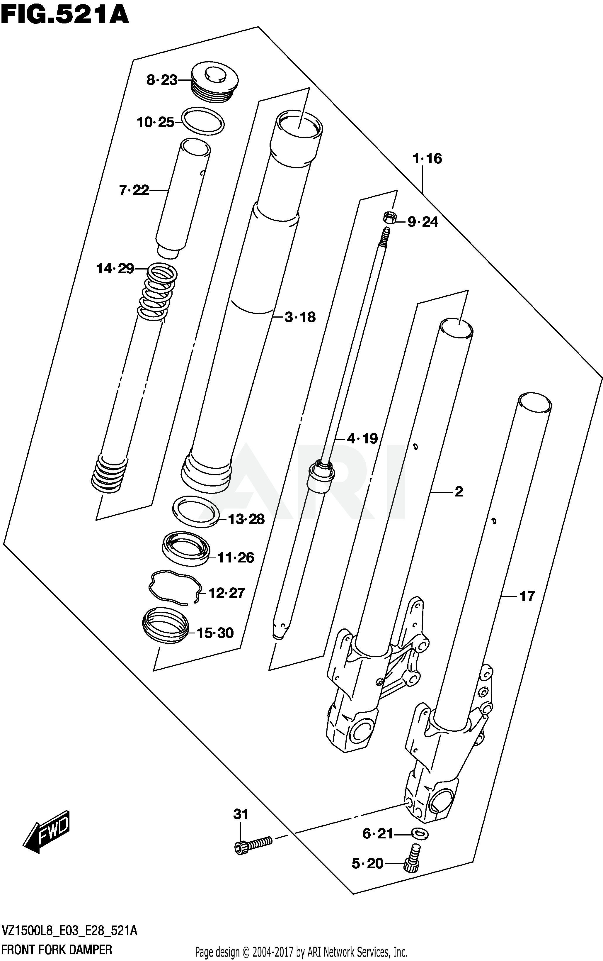 FRONT FORK DAMPER