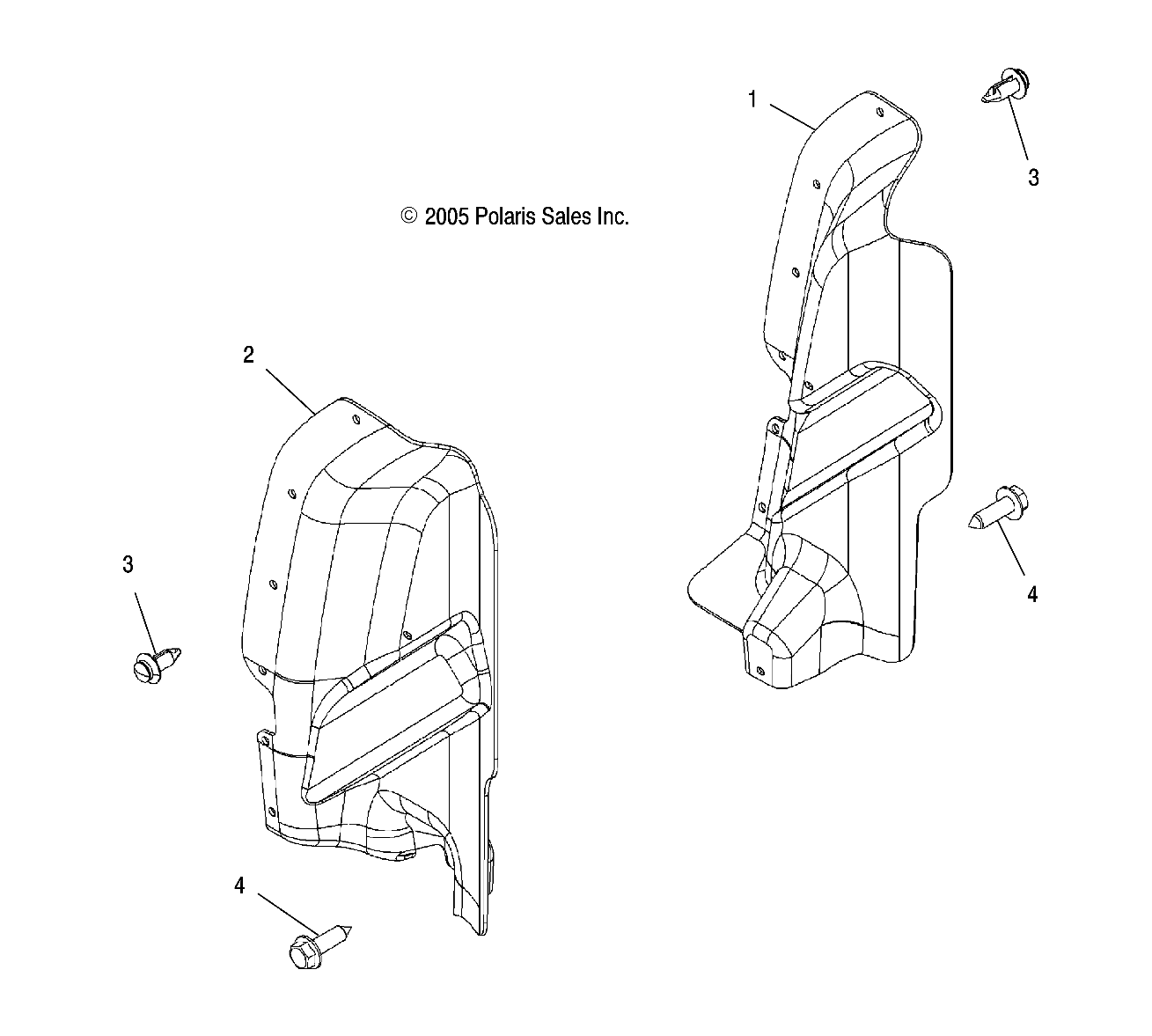 BODY, MUD GUARDS - A08LB27AA (4999202079920207A09)