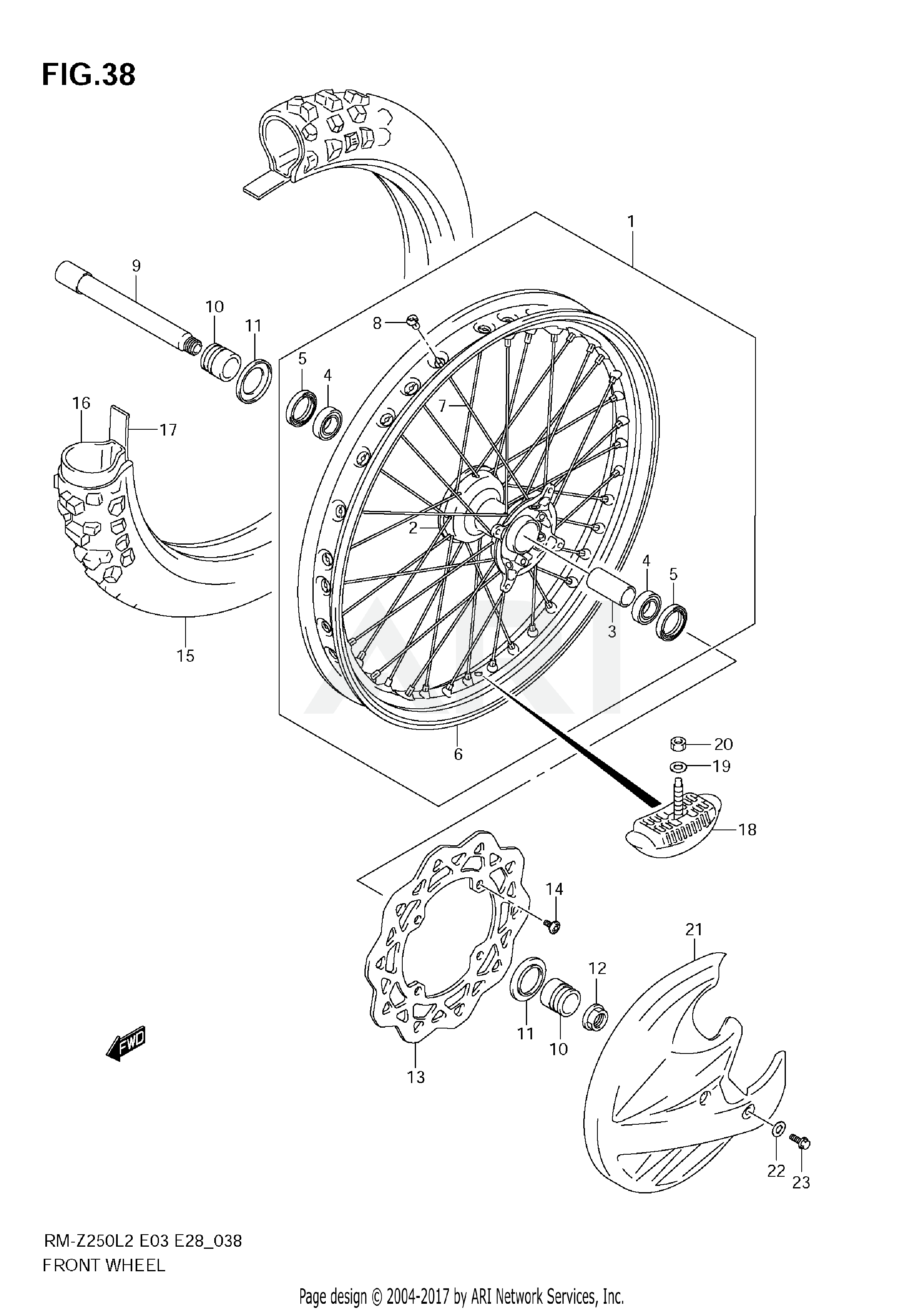 FRONT WHEEL