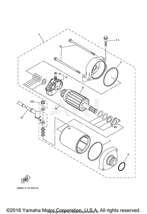 STARTING MOTOR