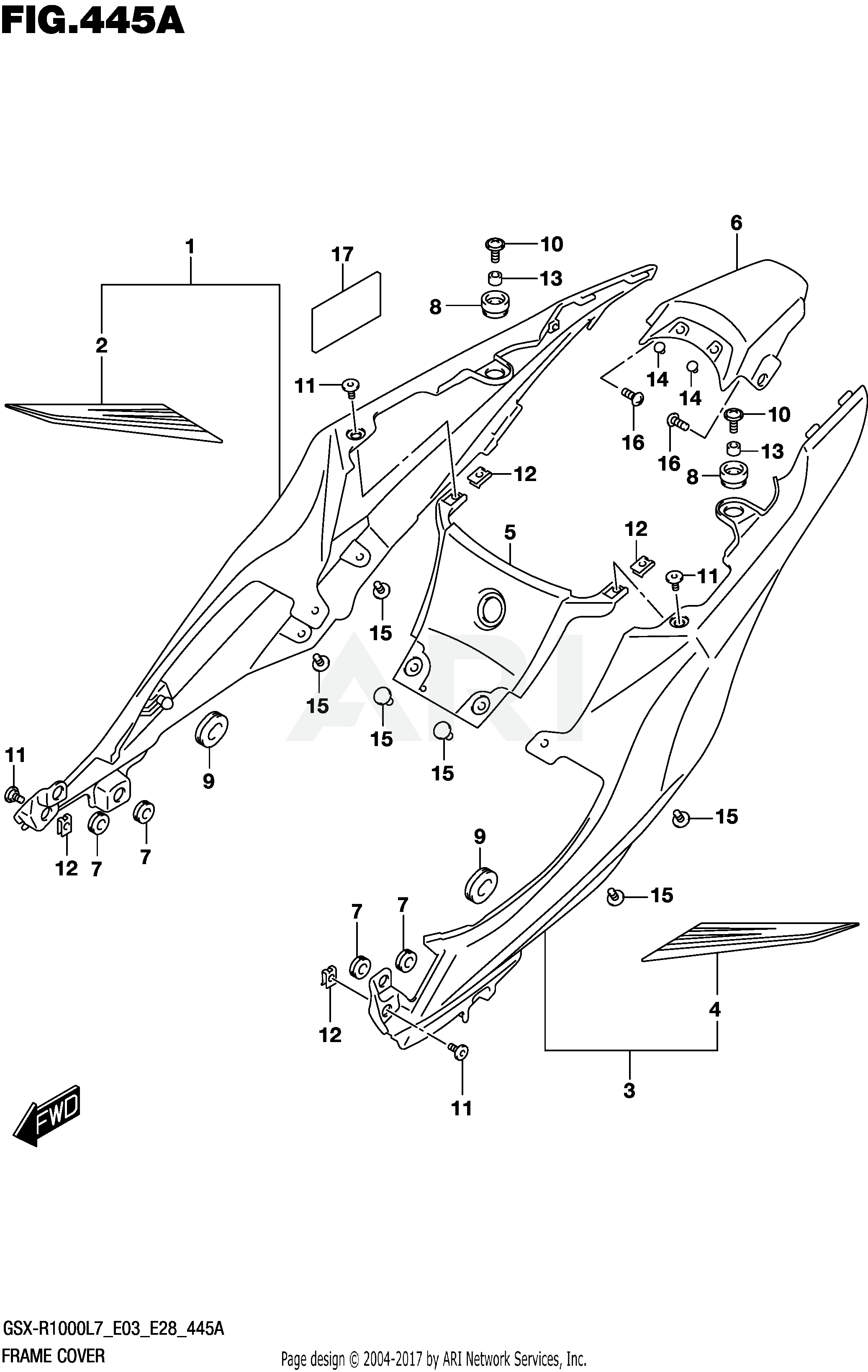 FRAME COVER (YSF)