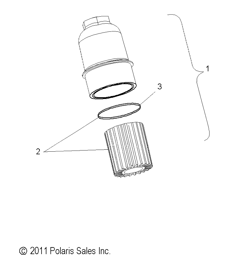 ENGINE, OIL FILTER - S12PU7ESL/EEL (49SNOWOILFILTER12WIDE)