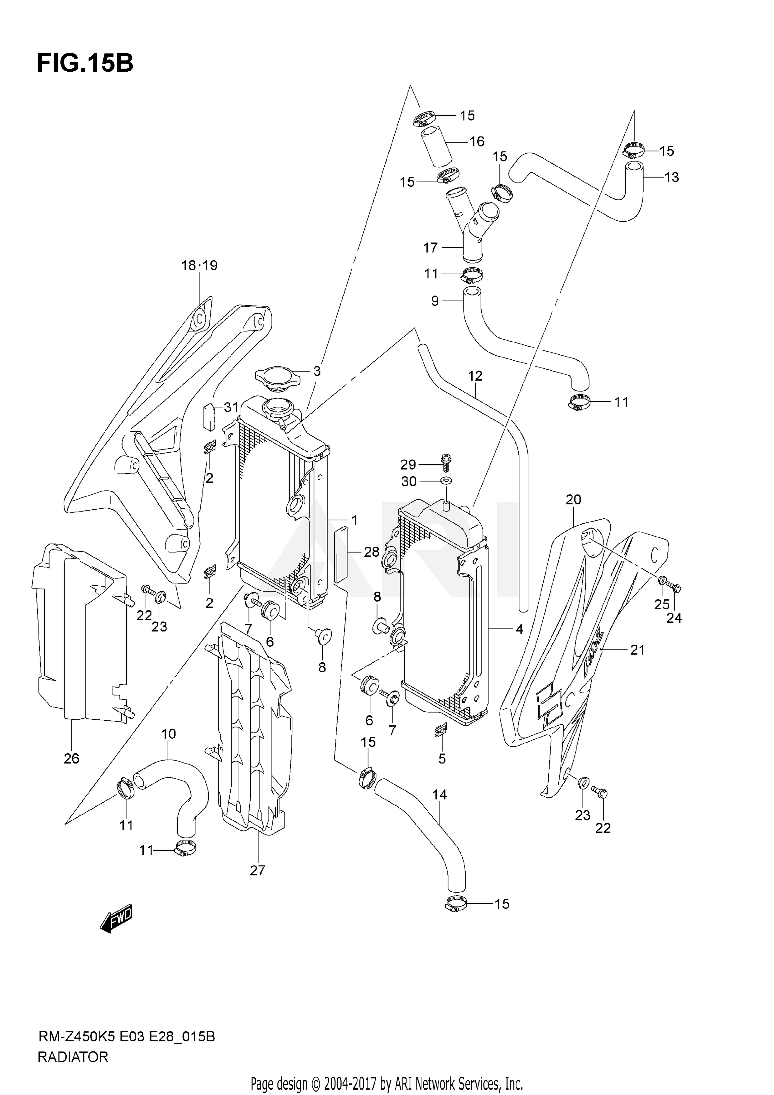 RADIATOR (MODEL K7)