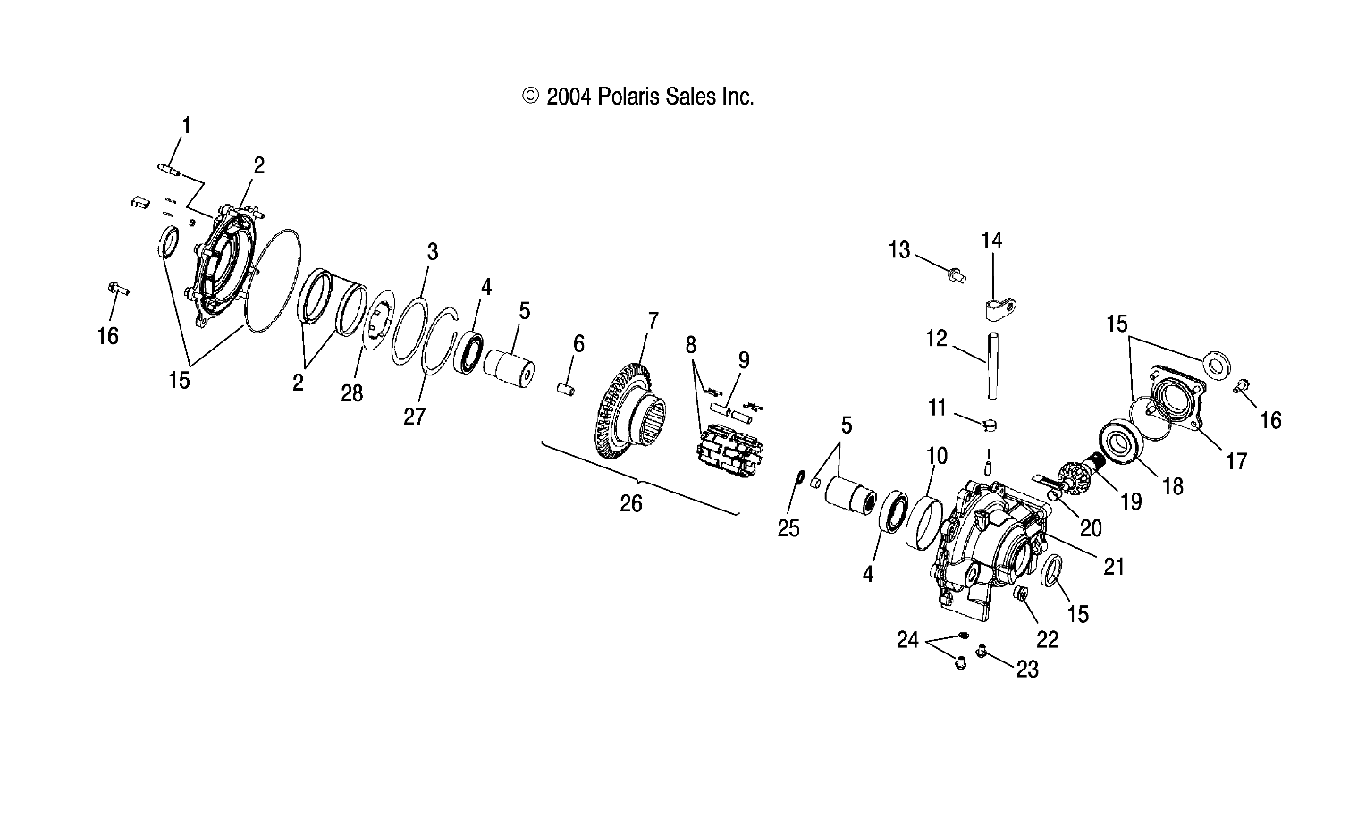 FRONT HOUSING - A05MH42AB/AG/AH (4994229422D04)