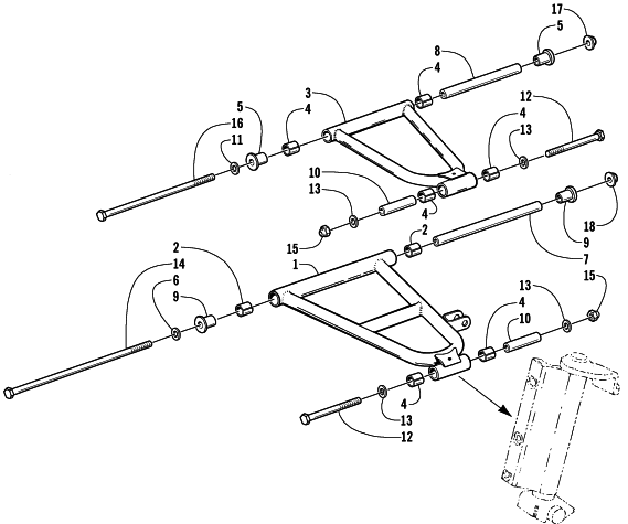 A-ARM ASSEMBLY