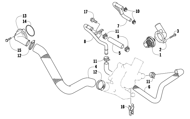 WATER HOSE ASSEMBLY