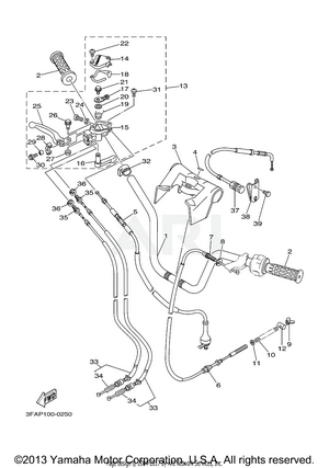 STEERING HANDLE CABLE