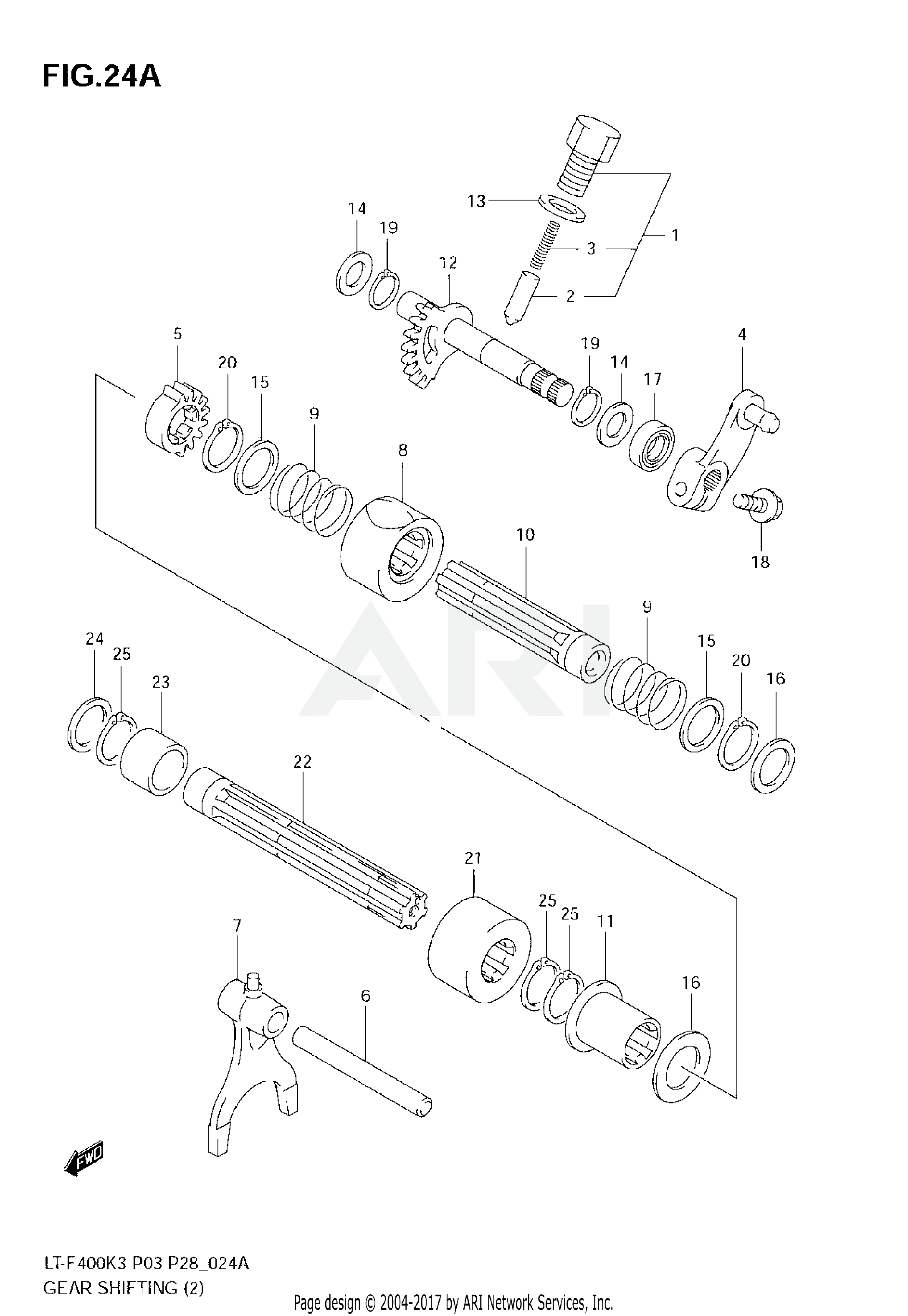 GEAR SHIFTING (2)(MODEL K4/K5/K6/K7)