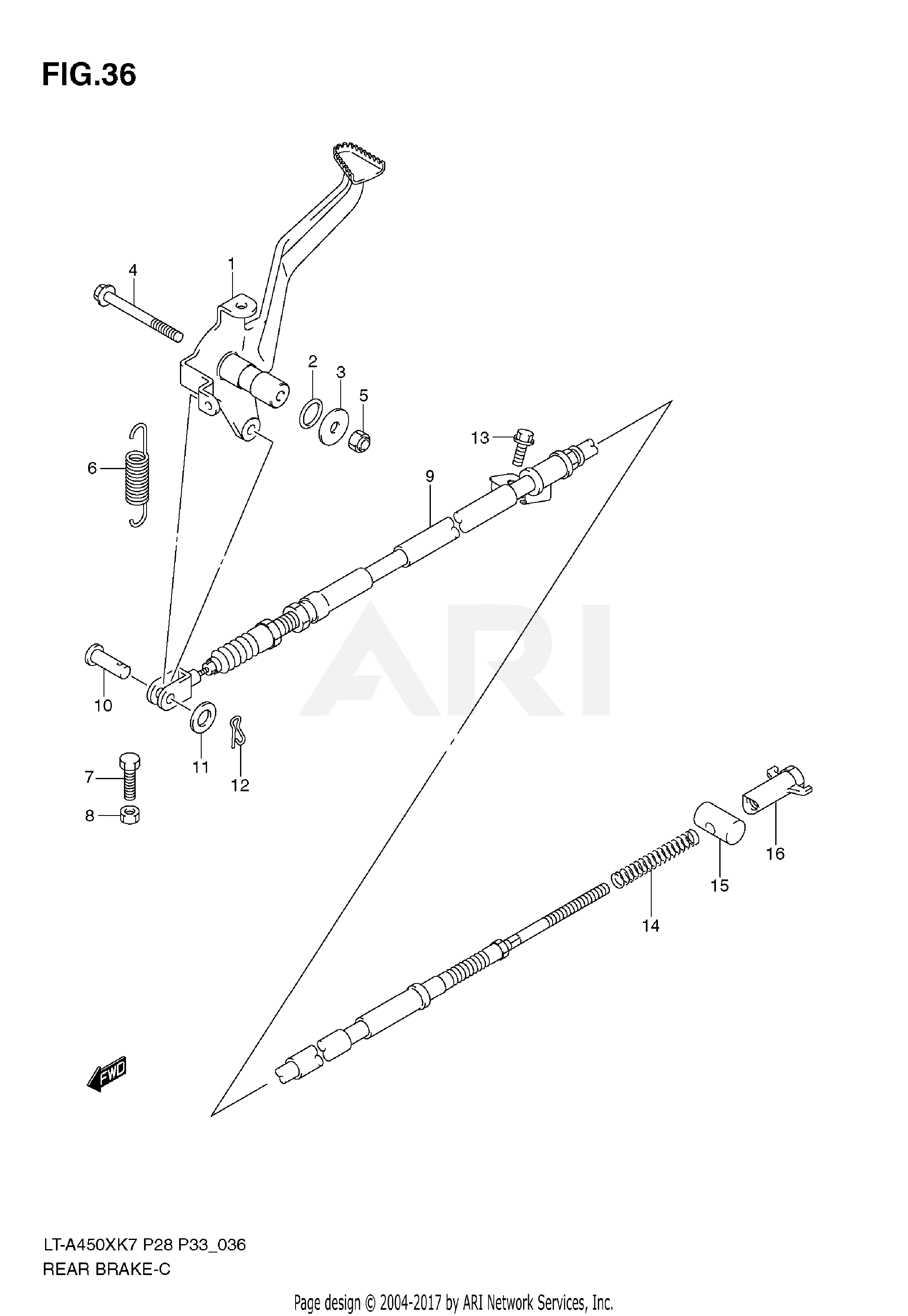 REAR BRAKE