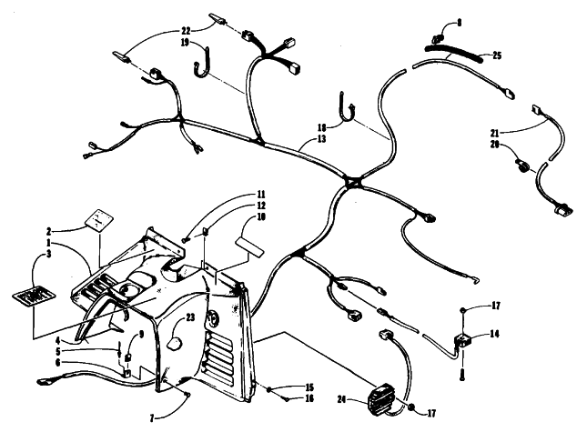 CONSOLE AND WIRING ASSEMBLIES