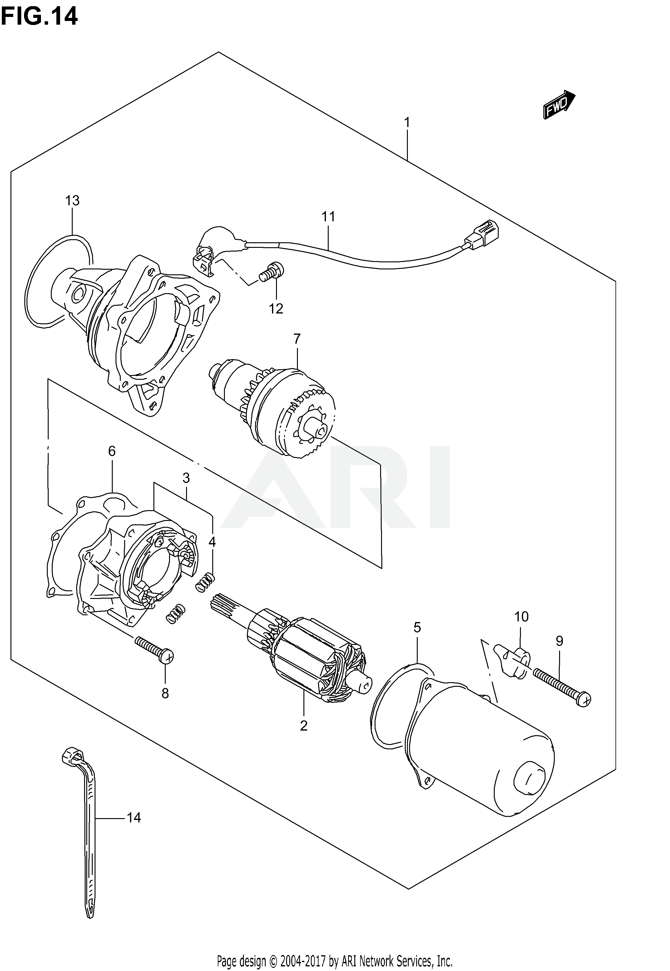 STARTING MOTOR