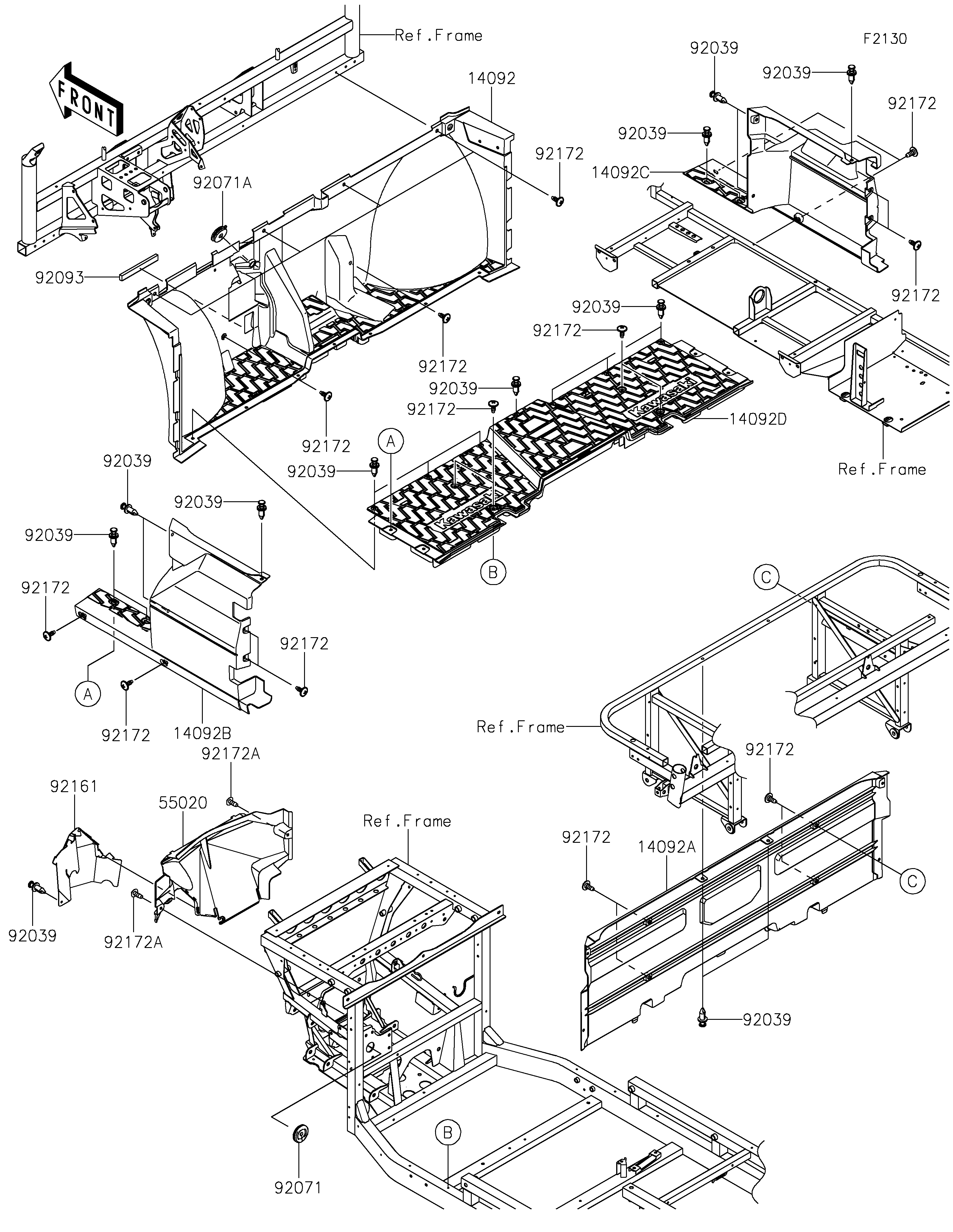 Frame Fittings(Front)