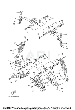 FRONT SUSPENSION WHEEL