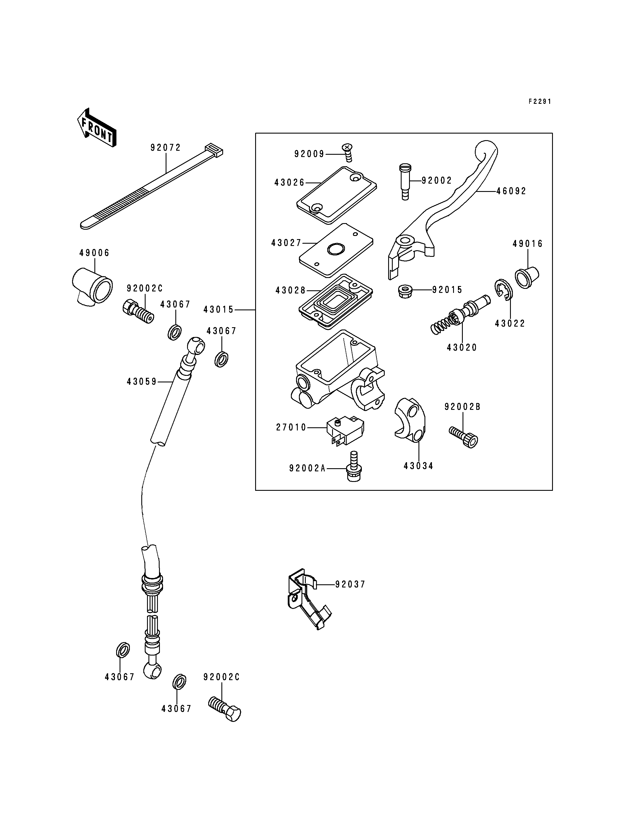 Front Master Cylinder