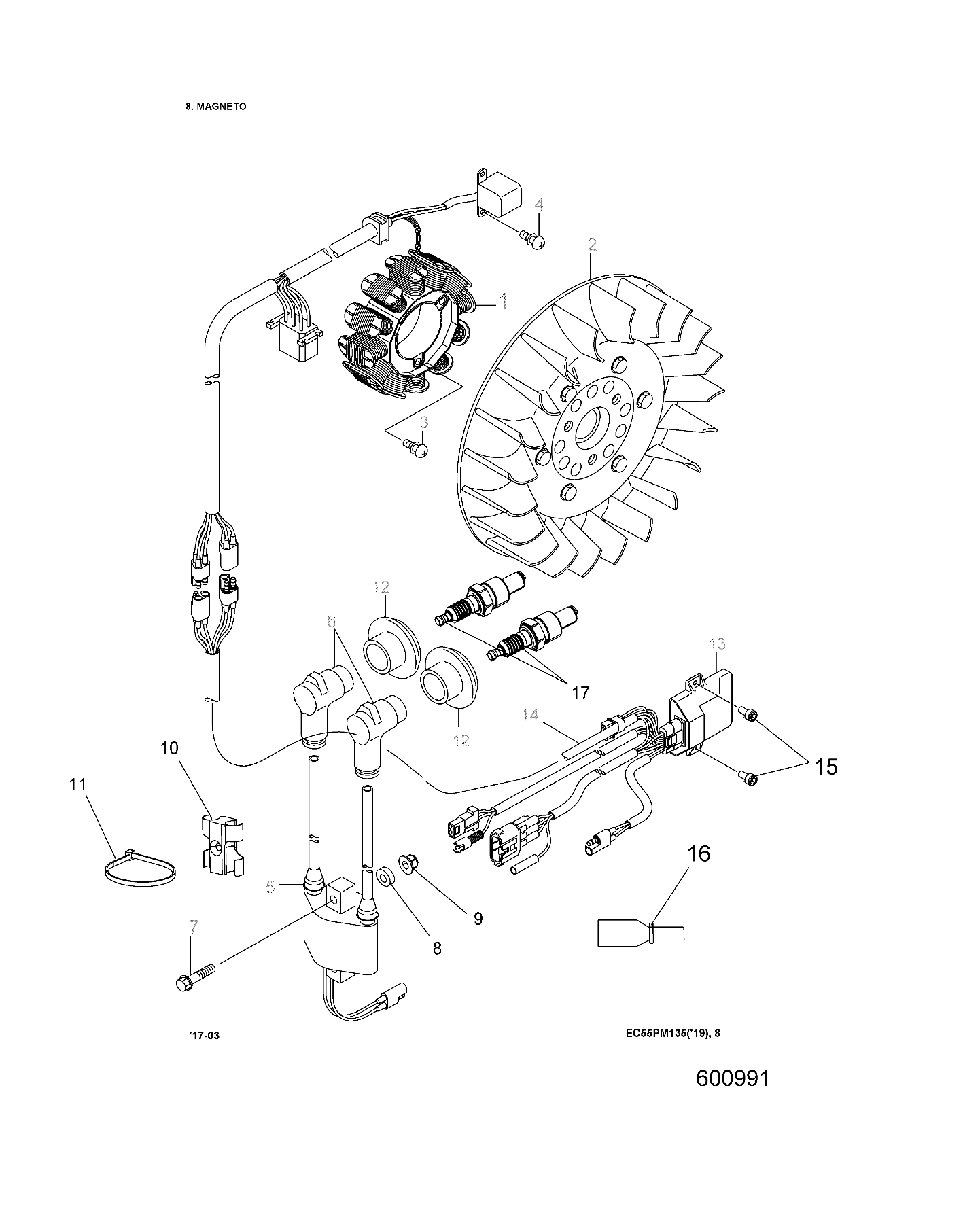 ELECTRICAL, IGNITION SYSTEM - S21CEF5BSL (600991)