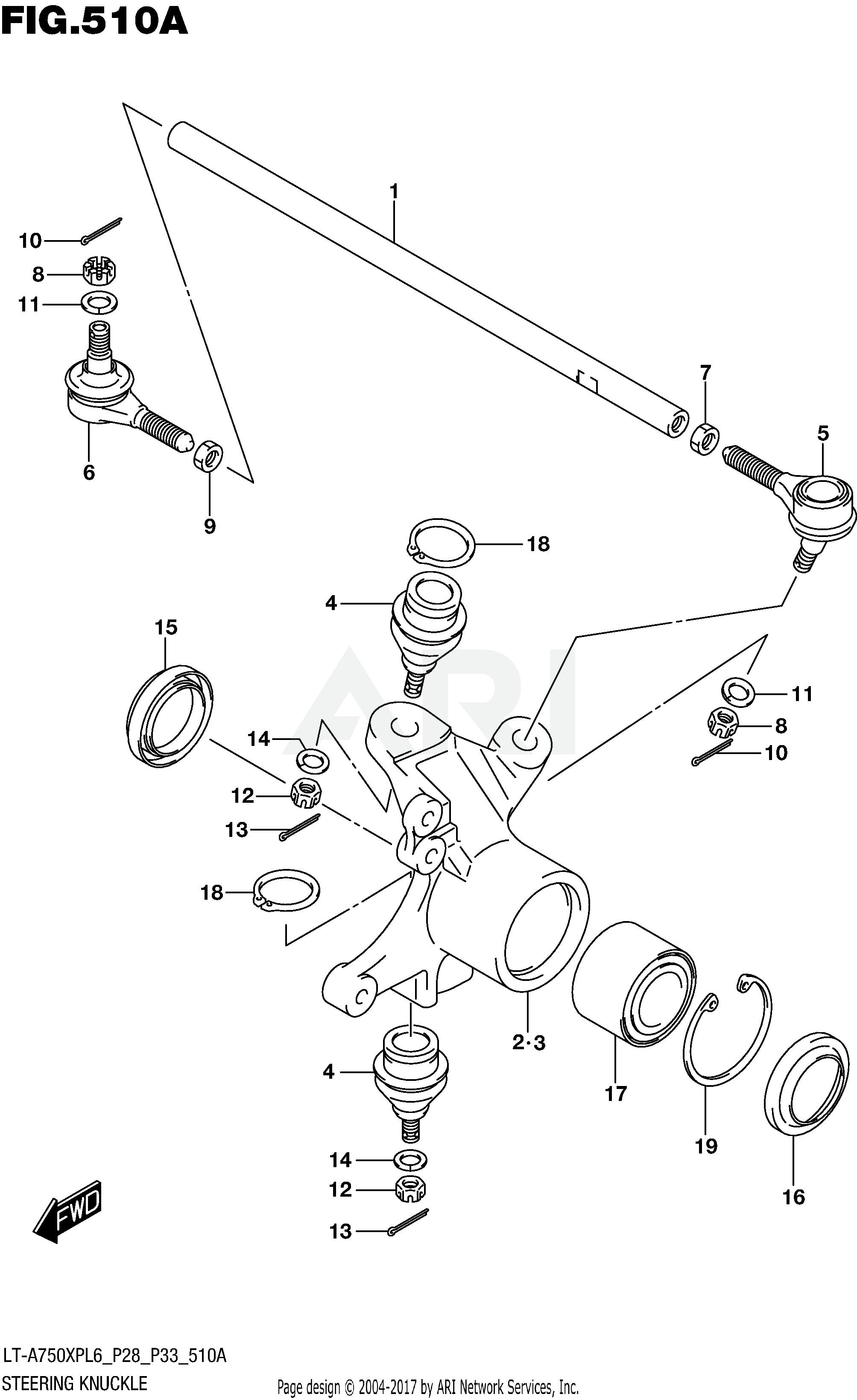 STEERING KNUCKLE