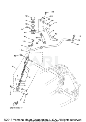 REAR MASTER CYLINDER