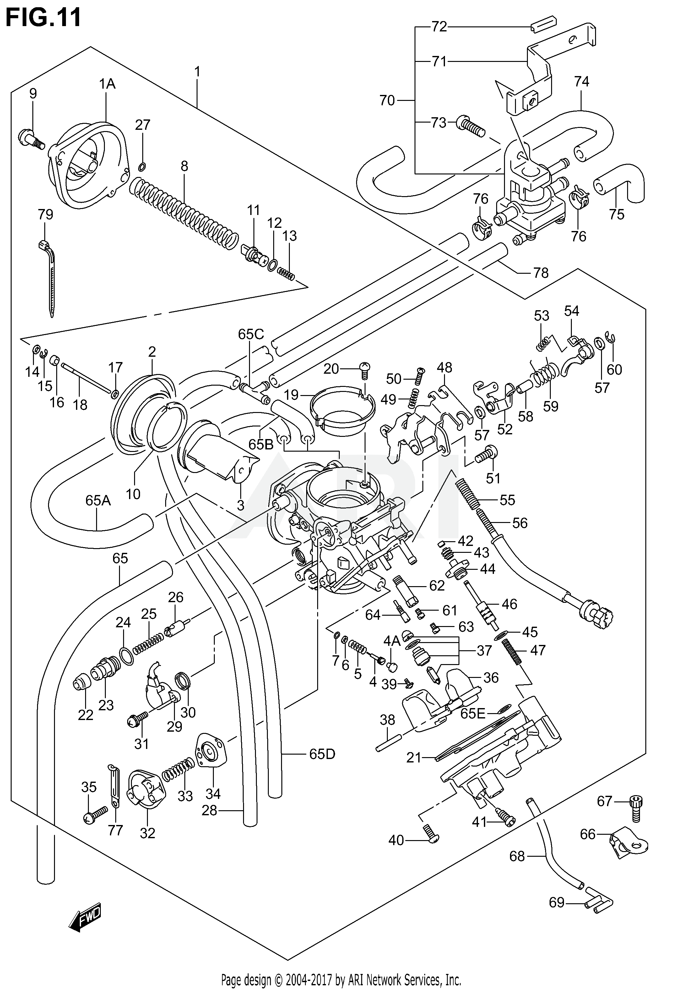 CARBURETOR (MODEL K1/K2/K3/K4)