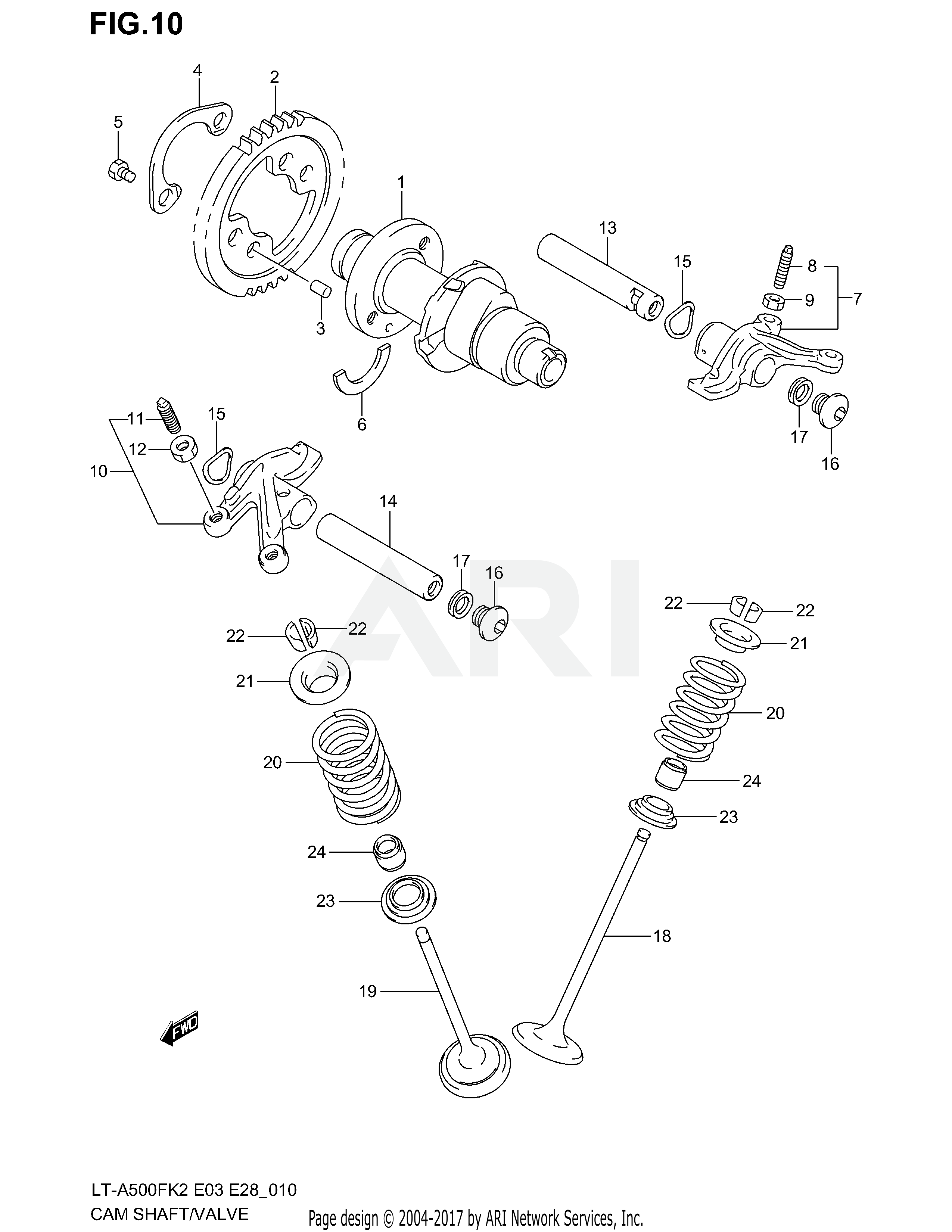 CAM SHAFT/VALVE