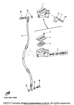 FRONT MASTER CYLINDER