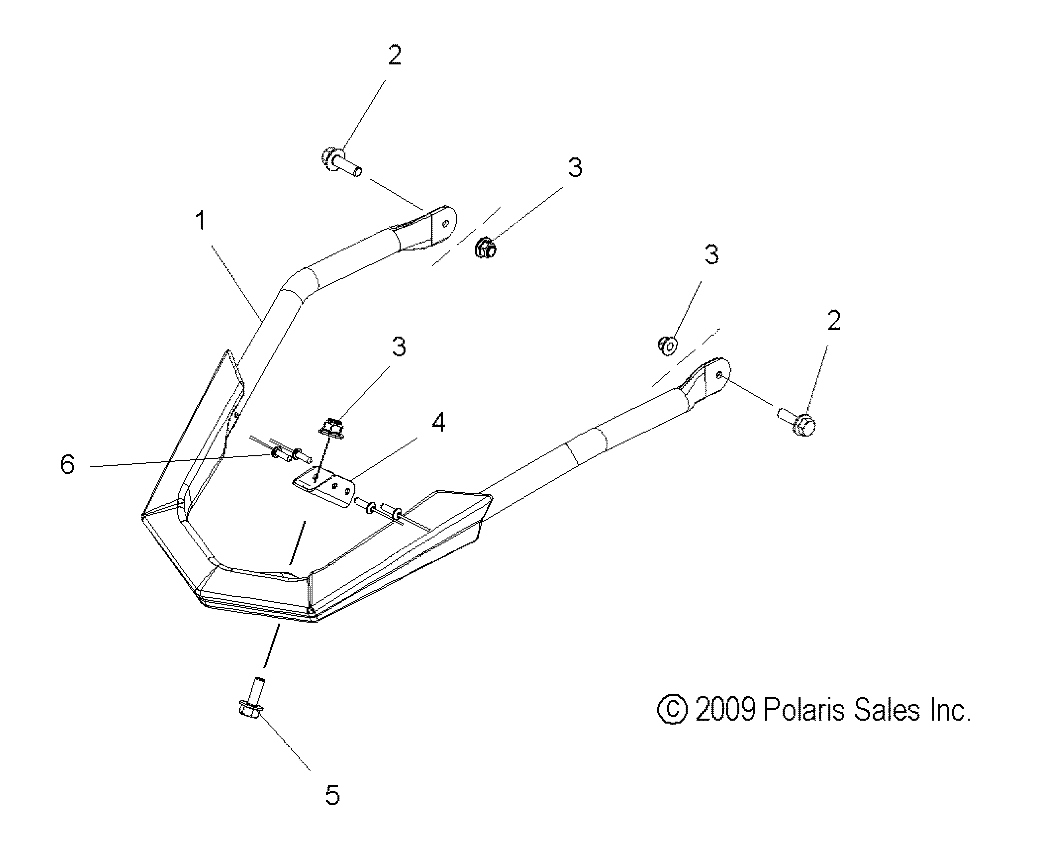 BODY, BUMPER, FRONT - S12BF8GSA/GSL (49SNOWBUMPER12800SB)